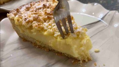 Photo of Fantastischer Streuselkuchen mit Vanillepudding