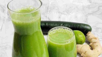 Photo of Gurke, Ingwer und Zitronensaft