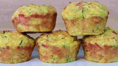 Photo of Zucchini Käse Muffins die ich immer essen konnte!