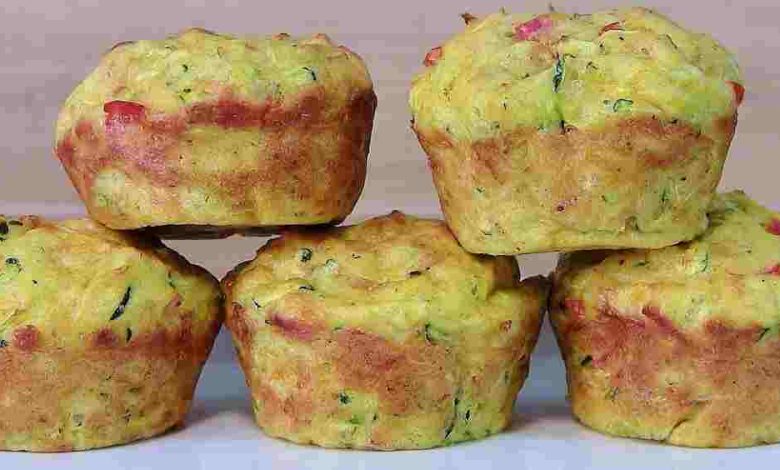 Photo of Zucchini Käse Muffins die ich immer essen konnte!