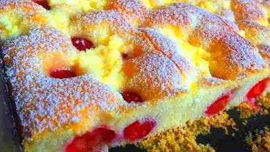 Photo of Quark Kirschkuchen