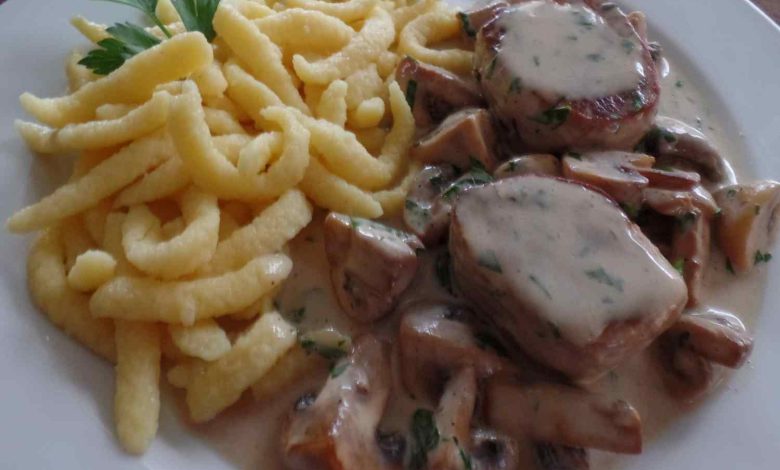 Photo of Medaillons in Pilzrahmsosse