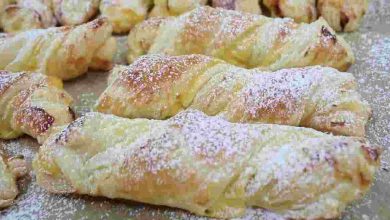 Photo of Blitzschnelle Quarkstangen mit Blätterteig