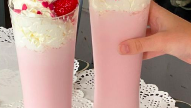 Photo of Erdbeer Milkshake