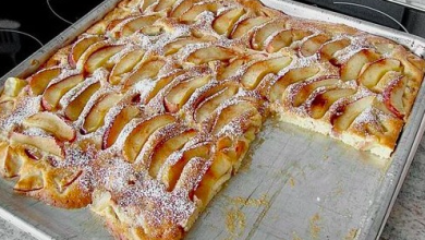 Photo of Apfelblechkuchen