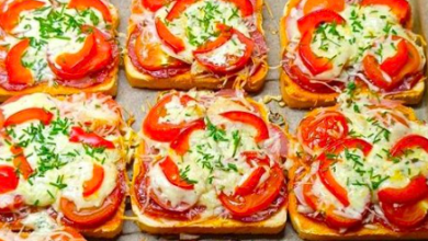 Photo of Tomaten Mozzarella Toast im Ofen