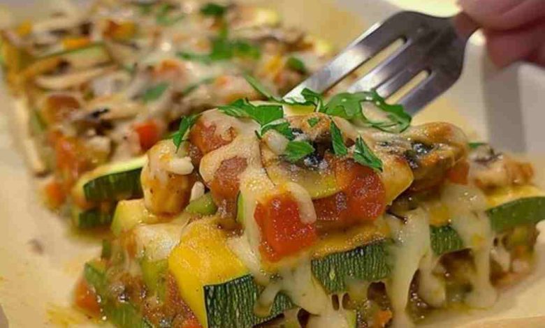 Photo of Zucchini mit Käse und Champignons