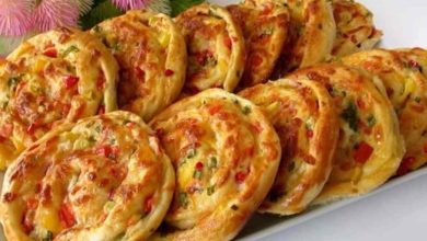 Photo of Pizzaschnecken mit Blätterteig