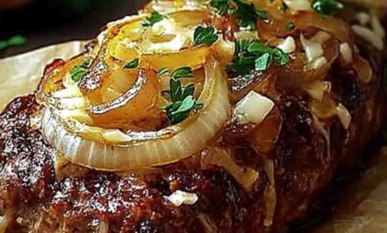 Photo of Französischer Zwiebel-Hackbraten