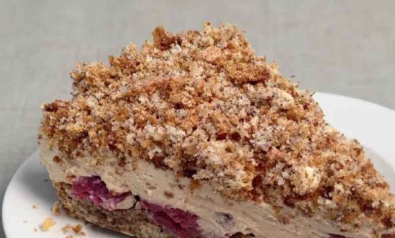 Photo of Espresso Nusstorte mit Kirschen