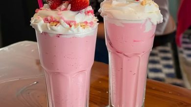 Photo of Erdbeer Milchshake Rezept
