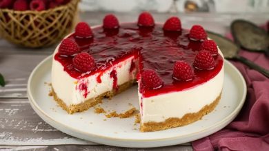 Photo of Himbeer Käsekuchen Rezept