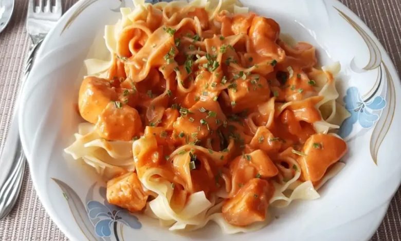 Photo of Lachs-Sahnesoße zu Nudeln Rezept