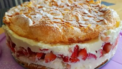 Photo of Schneemousse-Erdbeertorte Rezept: Ein himmlisches Rezept für Erdbeertortenliebhaber