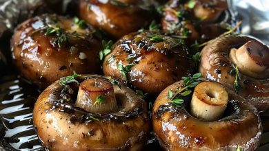 Photo of Marinierte Champignons vom Grill