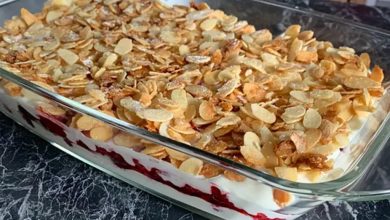 Photo of Schnelles Himbeer Dessert Rezept