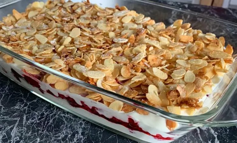 Photo of Schnelles Himbeer Dessert Rezept