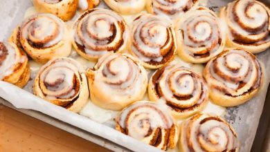 Photo of Zimtschnecken mit Frischkäse-Glasur