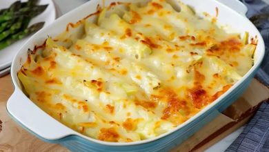Photo of Spargelauflauf Rezept aus rohem Spargel