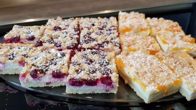 Photo of Schneller Quark-Streuselkuchen mit Obst: Ein einfaches und leckeres Rezept