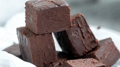 Photo of 2-Zutaten Schokoladen Fudge Rezept