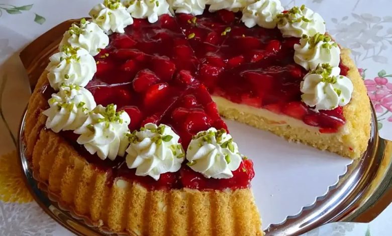 Photo of Erdbeerkuchen mit Vanillepudding: Ein Fest für die Sinne